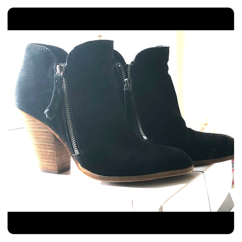 Suede Booties